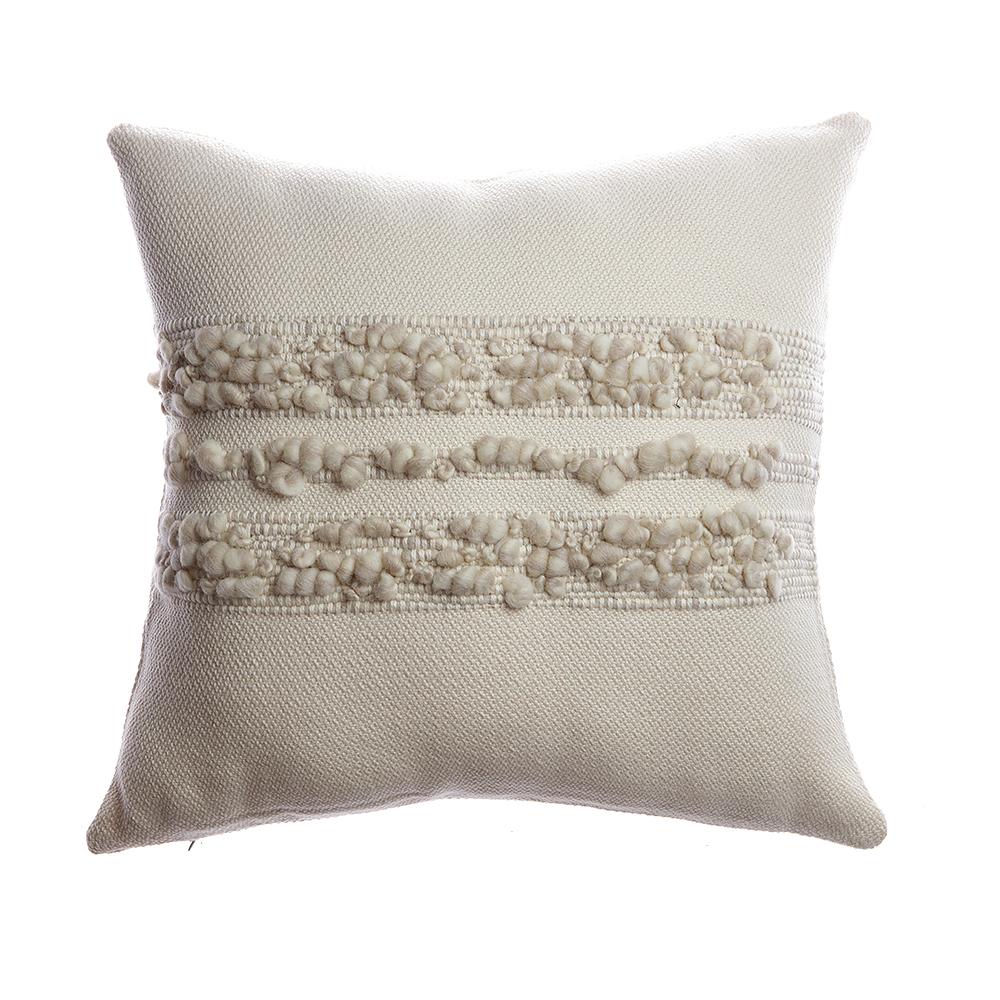 Bubble Textured Merino Wool Boho Pillow - Image 13