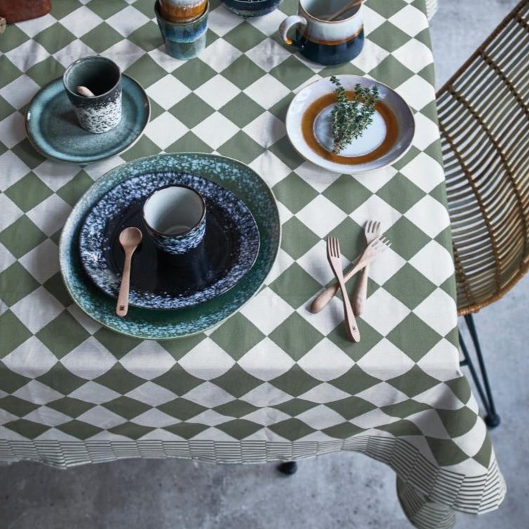 Traditional Dutch table cloth - blue - Image 2