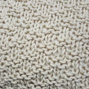 Twisted Wool Knit Accent Pillow