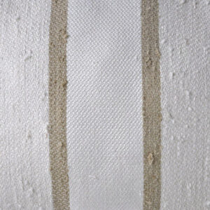 Natural Striped Linen Pillow