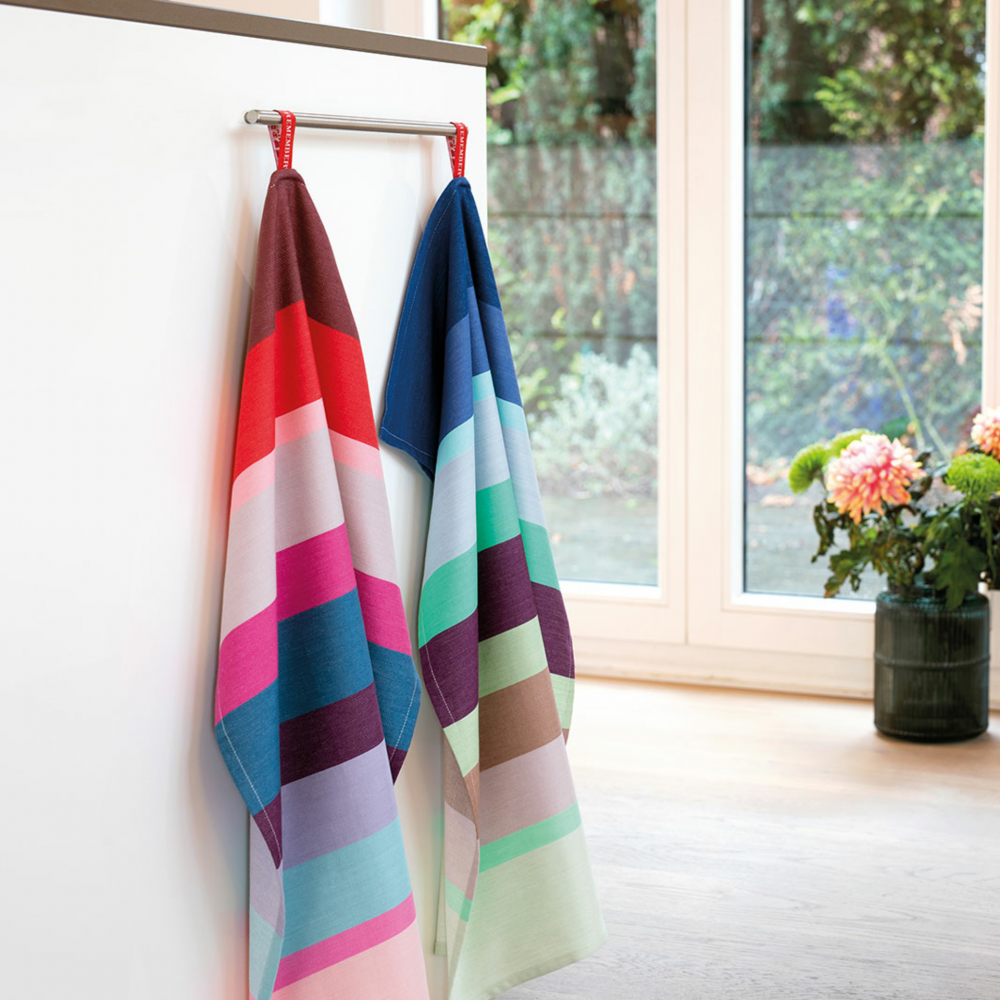 Striped kitchen towels (set of 2) - Image 3